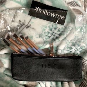 LUXIE Wonderlust Eye Brush Set - NEW